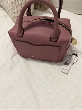 BCBGeneration Rose Mauve Mini Top-Handle Satchel